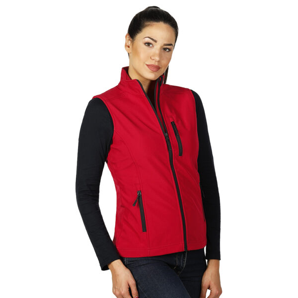 5706430 002 1 - SKIPPER VEST WOMEN, ženski softšel prsluk, crveni