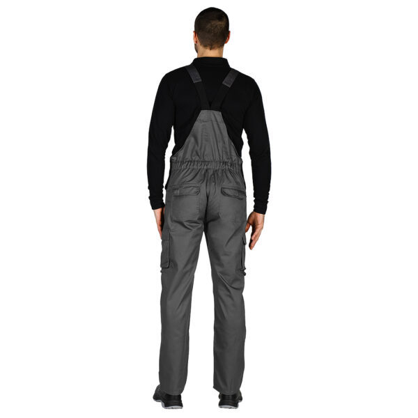 5801611 003 - CRAFT BIB PANTS, radni polukombinezon, tamno sivi