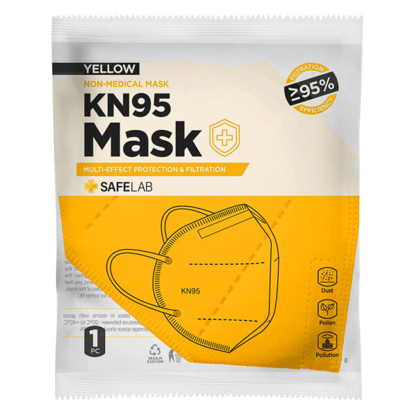 5906340 002 - KN95, maska, žuta