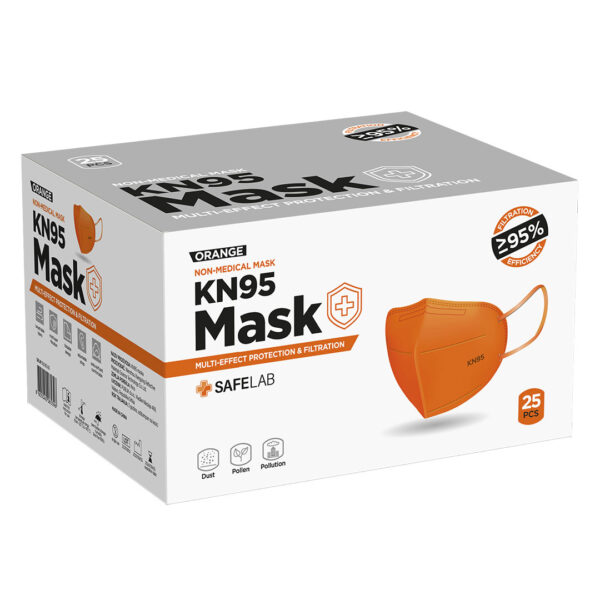 5906360 003 - KN95, maska, narandžasta