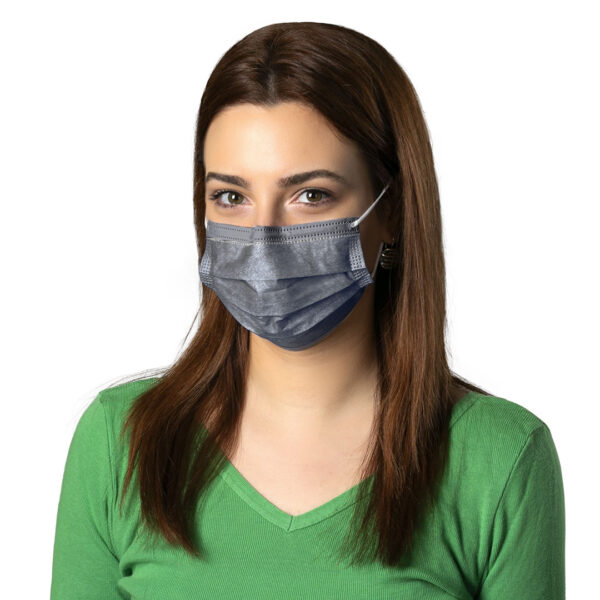 5907111 002 - DFM 10, zaštitna maska za jednokratnu upotrebu, tamno siva