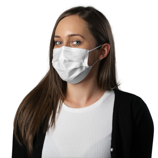 5907190 002 - DFM 10, zaštitna maska za jednokratnu upotrebu, bela
