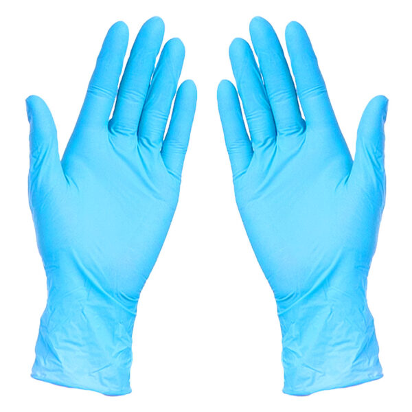 5910422 001 - NITRILE BLEND GLOVES, jednokratne rukavice od nitrilne mešavine, svetlo plave