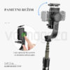 Gimbal L08 pametni stabilizator selfi štap sa Bluetooth daljinskim upravljačem - Image 2