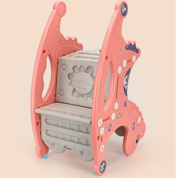 New Design 3 in 1 Ride On toys Chair Rocker Baby Rocking Horse for Kids indoor - Specifikacija proizvoda: Naziv: 3u1 njihalica za bebe  Materijal: Visokokvalitetna plastika Dimenzija proizvoda: 73 x 35 x 46 cm Opcija boje: ružičasta, plava  