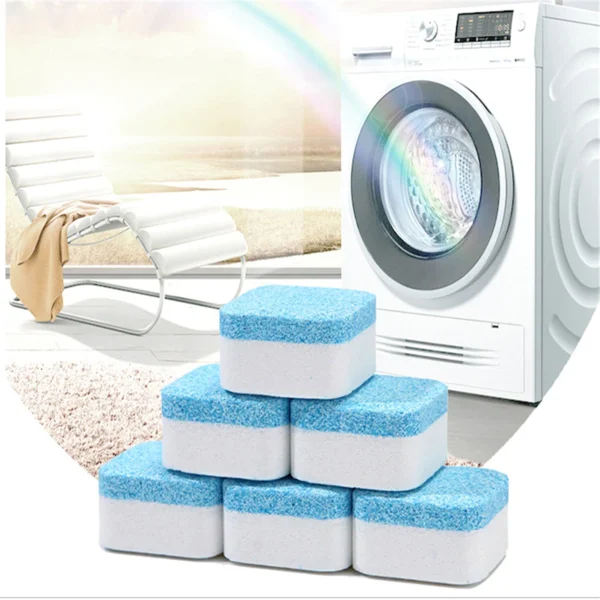 New Washing Machine Deep Cleaner set Washer Cleaning Detergent Effervescent Remover Tablet For Washing Machine Cleaning Products 1 - Broj kapsula: 12
