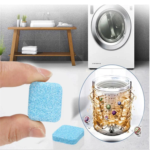 New Washing Machine Deep Cleaner set Washer Cleaning Detergent Effervescent Remover Tablet For Washing Machine Cleaning Products - Broj kapsula: 12