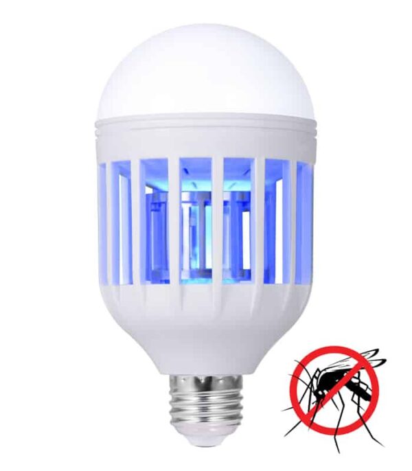 Zapp Light Dual Light Mosquito Bulb - LED ZAPP LIGHT SIJALICA sijalica protiv komaraca u sebi sadrži lampu koja tera ne samo komarce, već i ostale nesnosne insekte koji ugrožavaju vaš mir kada je napolju lepo i toplo.Efekat najbolji u krugu od 1,5m. Snaga: 60W Osvetljenje: 600 lumena Ulazni napon: 120-220VPožurite da već danas nabavite ovu fantastičnu sijalicu i rešite se komaraca i bubica koje više nikada neće moći da vam unište veče.