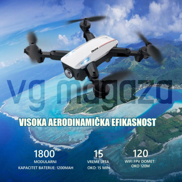 clipboard image 942fd667c7b088e2 1 - Dron RS537 Zero 4K HD / 1080p sa dvostrukom kamerom i optičkim sočivima. Sklopivi Quadcopter i lako prenosivi Dron sa ubedljivo najboljom kamerom iz ponude dronova čak do 50% skupljih.