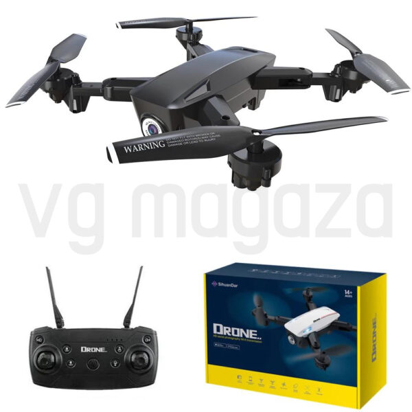 clipboard image ea9c06f9d30e29f5 1 - Dron RS537 Zero 4K HD / 1080p sa dvostrukom kamerom i optičkim sočivima. Sklopivi Quadcopter i lako prenosivi Dron sa ubedljivo najboljom kamerom iz ponude dronova čak do 50% skupljih.