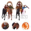 Kaubojski SET Figurica Wild West Za Uzbudljivu Avanturu Sa KAUBOJIMA i Indijanacima - Image 2