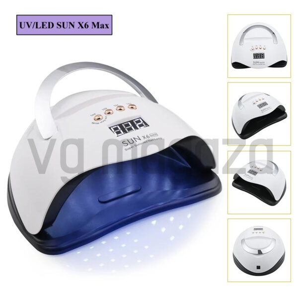 viber slika 2022 04 20 15 32 17 426 - Lampa za sušenje noktiju SUN X6 MAX 220W je pogodna za sve UV i LED Gel lakove za nokte kao što su: UV gel za nokte. Lepak sa dragim kamenčićima. Gel za izgradnju i skulpturu noktiju. LED gel za nokte. Lampa za nokte SUN X6 Max poseduje poseban deo za mobilne telefone i iPad/Tablete tako da se možemo zabaviti i skratiti svoje vreme dok čekamo na savršen manikir!