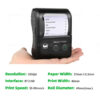 Termalni prenosivi stampac bezicni POS printer - Image 2