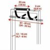 Sprava za vezbanje DOOR GYM / Vratilo za vezbanje – Sprava za vezbanje DOOR GYM / Vratilo za vezbanje - Image 2