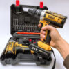 Dewalt Aku šrafilica/bušilica 36v + pribor + dve baterije