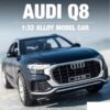 Crni Audi Q8 Metalni Diecast 1/24 – Crni Audi Q8 Metalni Diecast 1/24 - Image 2