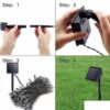 20m Solarne led lampice za jelku bela / zuta i rgb lampe – 20m Solarne led lampice za jelku bela / zuta i rgb lampe - Image 4