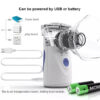 Ultrasonicni prenosni inhalator Mesh nebulizer - Image 2