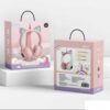 Slušalice blutut unicorn STN-27 / RGB crne i roze – Slušalice blutut unicorn STN-27 / RGB crne i roze - Image 2