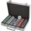 Poker čipovi sa 2 špila u koferi 200 delova – Poker čipovi sa 2 špila u koferi 200 delova - Image 2
