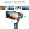 Stabilizator za telefone i akcione kamere 3 Axis Gimbal – Stabilizator za telefone i akcione kamere 3 Axis Gimbal - Image 3