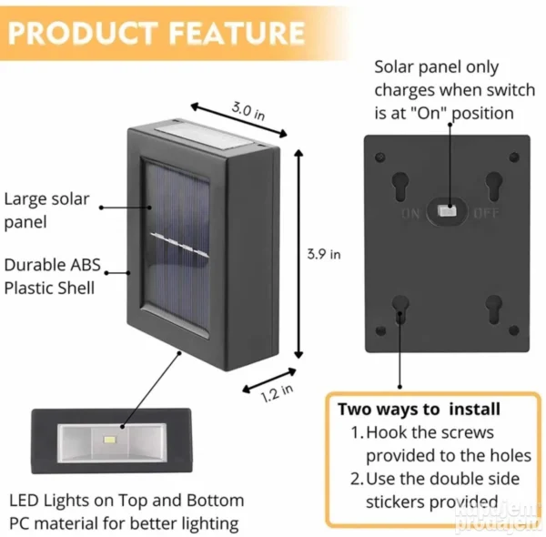 140331753 6499d01ee12ed7 79423216image - Solarne lampe 2 kom Zidne lampe Dekorativne lampe za zid – Solarne lampe 2 kom Zidne lampe Dekorativne lampe za zid Solarne lampe 2 kom Zidne lampe Dekorativne lampe za zid – Solarne lampe 2 kom Zidne lampe Dekorativne lampe za zid