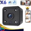Mini WIFI spijunska IP HD  kamera X6 / gled. preko telefona – Mini WIFI spijunska IP HD  kamera X6 / gled. preko telefona - Image 4