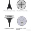 Solarna lampa Podna lampa Solarna disk lampa – Solarna lampa Podna lampa Solarna disk lampa - Image 4