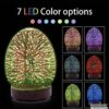 Ovlaživač vazduha 2u1 Lampa Difuzer vazduha 3D ovlaživač – Ovlaživač vazduha 2u1 Lampa Difuzer vazduha 3D ovlaživač - Image 2