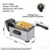 Friteza Električna friteza sa korpom 3.5 L – Friteza Električna friteza sa korpom 3.5 L - Image 2