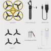Leteći Spiner Dron Dron koji se upravlja rukom Fireflay dron – Leteći Spiner Dron Dron koji se upravlja rukom Fireflay dron - Image 2