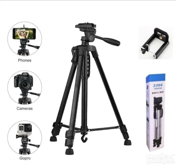 147842323 63e9559493a131 09930925336666 1 - Tripod 3366 stativ za kameru, telefon – Tripod 3366 stativ za kameru, telefon Tripod 3366 stativ za kameru, telefon – Tripod 3366 stativ za kameru, telefon