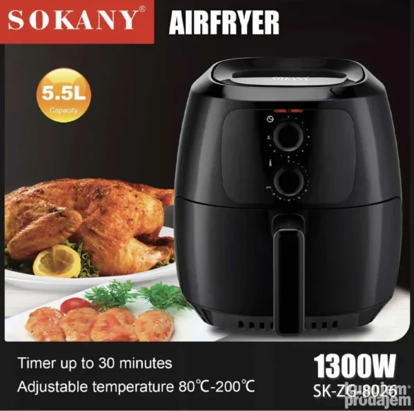 148402910 63f94de7e5cbb7 80873770image - Friteza Sokany Air Fryer 5.5 litara – Friteza Sokany Air Fryer 5.5 litara Friteza Sokany Air Fryer 5.5 litara – Friteza Sokany Air Fryer 5.5 litara