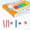 Edukativna drvena igračka štapići i brojevi – Edukativna drvena igračka štapići i brojevi - Image 3