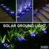 Solarne disk lampe sa 8 dioda i bocnim osvetljenjem 4 kom – Solarne disk lampe sa 8 dioda i bocnim osvetljenjem 4 kom - Image 4