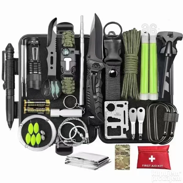 152671065 647bb402378e01 90882342IMG 12b5b5ee404 1 - Set za Preživljavanje u prirodi Survival Kit 73u1 – Set za Preživljavanje u prirodi Survival Kit 73u1 Set za Preživljavanje u prirodi Survival Kit 73u1 – Set za Preživljavanje u prirodi Survival Kit 73u1