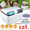 Frizider za auto kamp, kucu 12l prenosiv 12V / 220V – Frizider za auto kamp, kucu 12l prenosiv 12V / 220V - Image 3