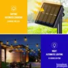 Solarne bastenske lampe 10m sa odvojenim panelom – Solarne bastenske lampe 10m sa odvojenim panelom - Image 2