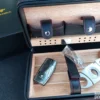 SET COHIBA Humidor upaljac brener i sekac noz za tompuse – SET COHIBA Humidor upaljac brener i sekac noz za tompuse - Image 4
