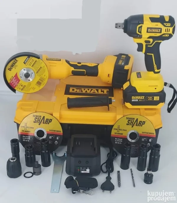 156333397 6536ed8c5f8317 15852362FB IMG 16980974 1 - Set Aku Brusilica i Aku odvijac Dewalt 128v – Set Aku Brusilica i Aku odvijac Dewalt 128v Set Aku Brusilica i Aku odvijac Dewalt 128v – Set Aku Brusilica i Aku odvijac Dewalt 128v