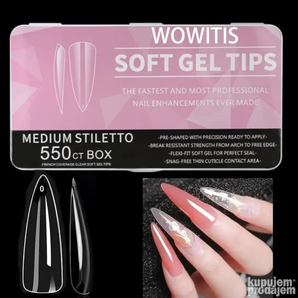 157012314 65075df5a334b1 4680663261QGAVowswL AC 1 - Gel tipse Badem Stiletto 550 kom – Gel tipse Badem Stiletto 550 kom Gel tipse Badem Stiletto 550 kom – Gel tipse Badem Stiletto 550 kom