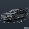 Bmw 7 Metalni 1/24 crna – Bmw 7 Metalni 1/24 crna - Image 4