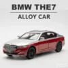 Bmw 7 metalni 1/24 razmere sivo crveni – Bmw 7 metalni 1/24 razmere sivo crveni - Image 4