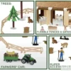 Farma za decu Set životinja Farma igracka - Image 3