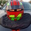 Kaciga za motor FLIP UP sa Led Svetlom - Image 2