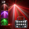 Led Disco Laser RGB DJ Strobe Light DMX512 4u1 - Image 2