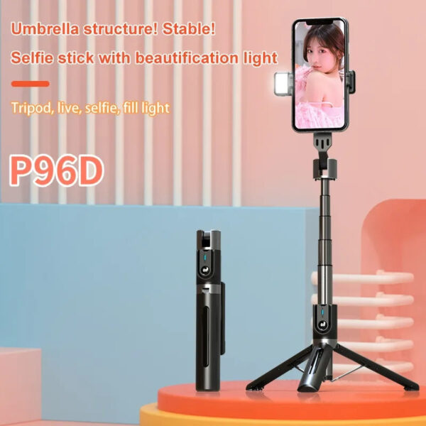 18742631921284860226 - Selfi stick (stap) duzine 20.8cm kad je sklopljen, moze se izvuci do 110cm, moze se povezati na svaki telefon, putem kabla, sadrzi dugme za slikanje.  