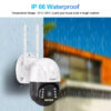 Ip WiFi kamera PTZ 4G sim kartica spoljna rotirajuca Full Hd - Image 3