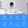 Ip kamera za video nadzor Zidna rotirajuca 2MP 1080P - Image 2
