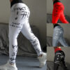 Popularne slim helanke za trening Bele - Image 4